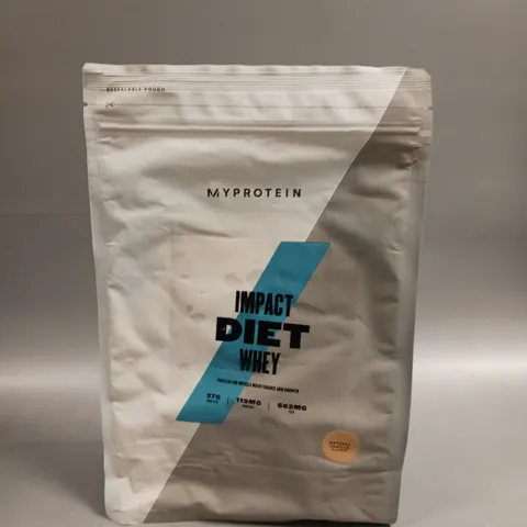 SEALED MYPROTEIN IMPACT DIET WHEY - NATURAL VANILLA 1KG 