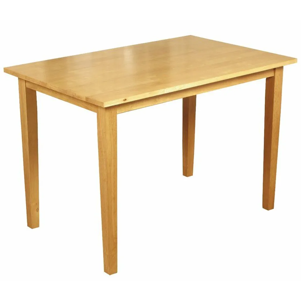 BOXED SIGNE HANOVER DINING TABLE- LIGHT OAK