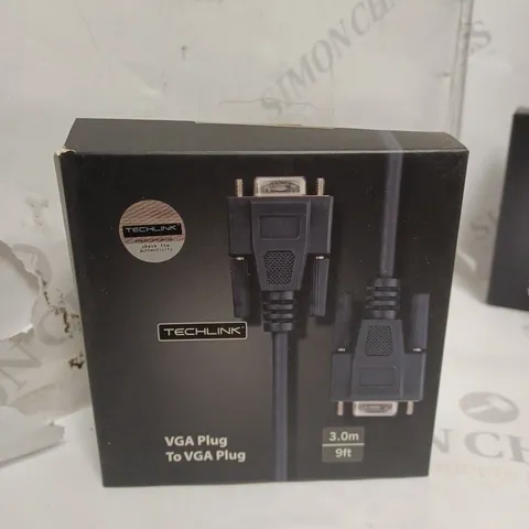 5 X TECHLINK VGA TO VGA PLUG 