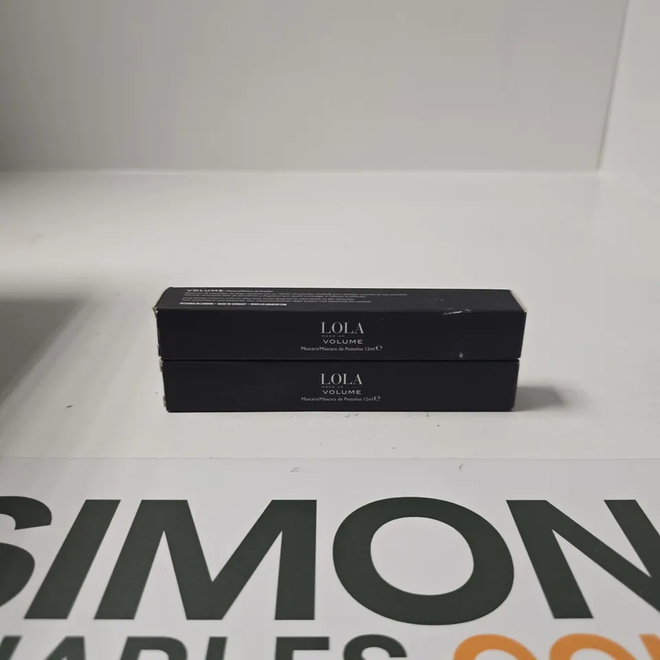 LOLA VOLUME MASCARA – 12ML (SET OF 2)