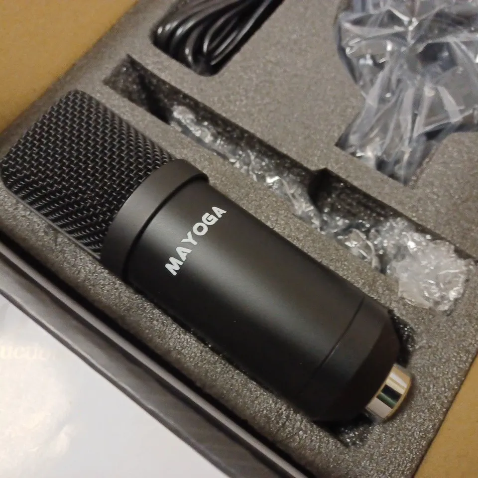 MAYOGA USB CONDENSER MICROPHONE WITH ACCESSORIES