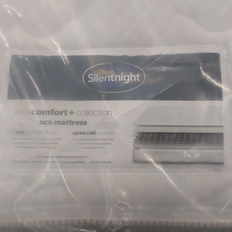 QUALITY BAGGED SILENTNIGHT KIDS COMFORT 90cm SINGLE MATTRESS 