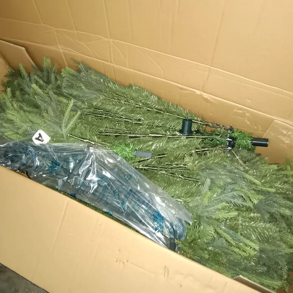 BOXED 8FT SHERWOOD REAL LOOK FULL TREE RRP £399
