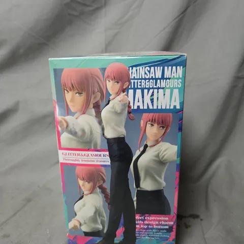 CHAINSAW MAN MAKIMA GLITTER & GLAMOURS FIGURE – BOXED