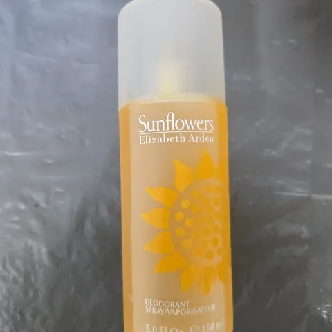 BOX OF APPROXIMATELY 25 ELIZABETH ARDEN SUNFLOWERS DEODORANT SPRAYS (150 ML) - COLLECTION ONLY	