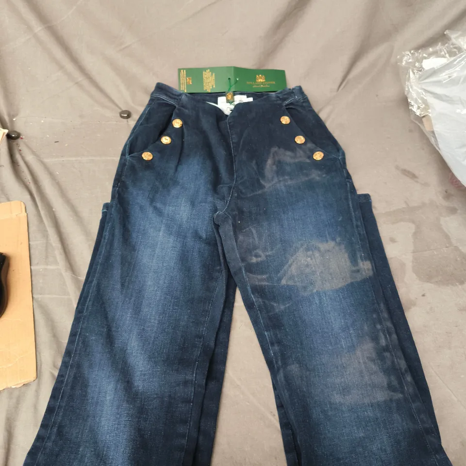 HOLLAND COOPER AMORIA FLARED JEAN – DEEP INDIGO, UK 10L