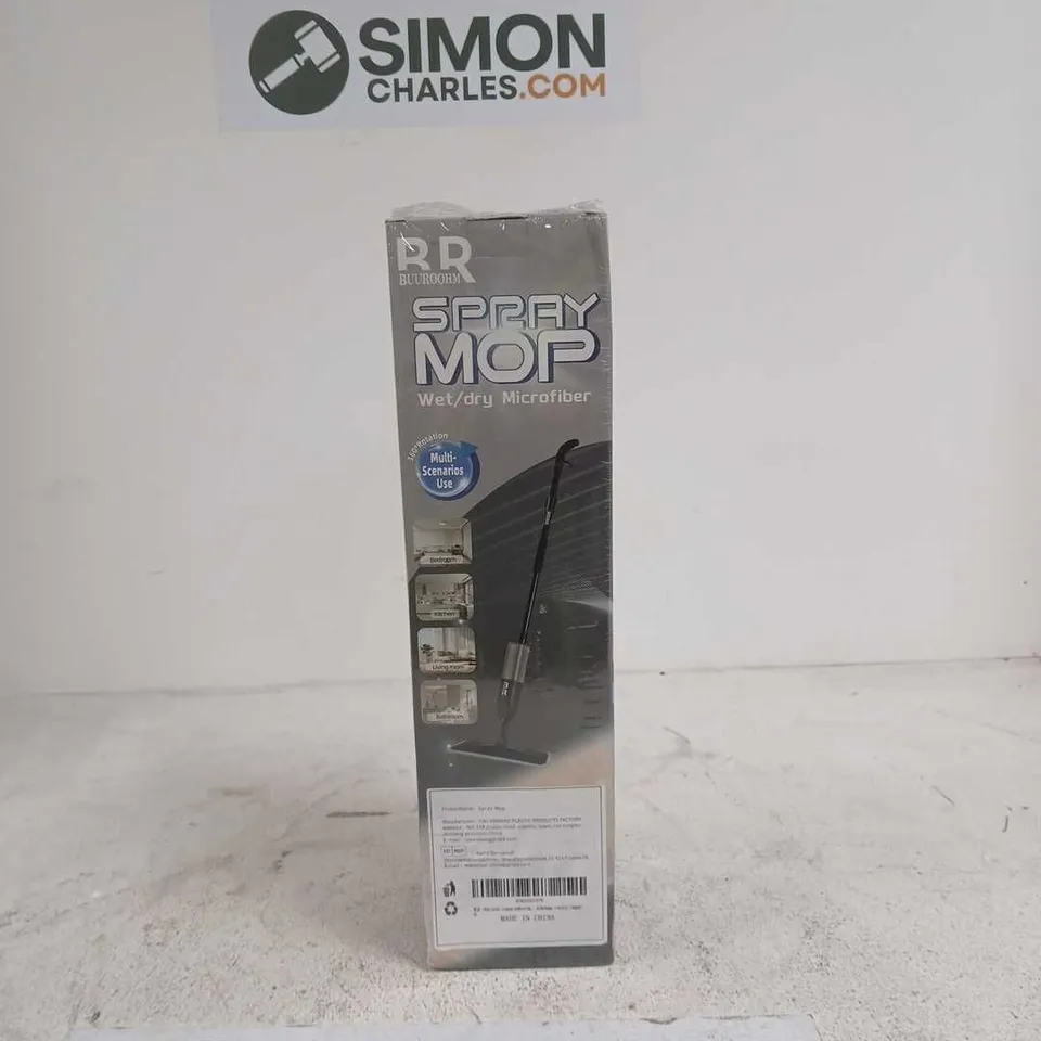 BUUROOHM MICROFIBER SPRAY MOP BOXED