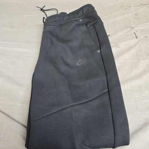 NIKE TECH FLEECE TRACKSUIT BOTTOMS - SIZE LARGE