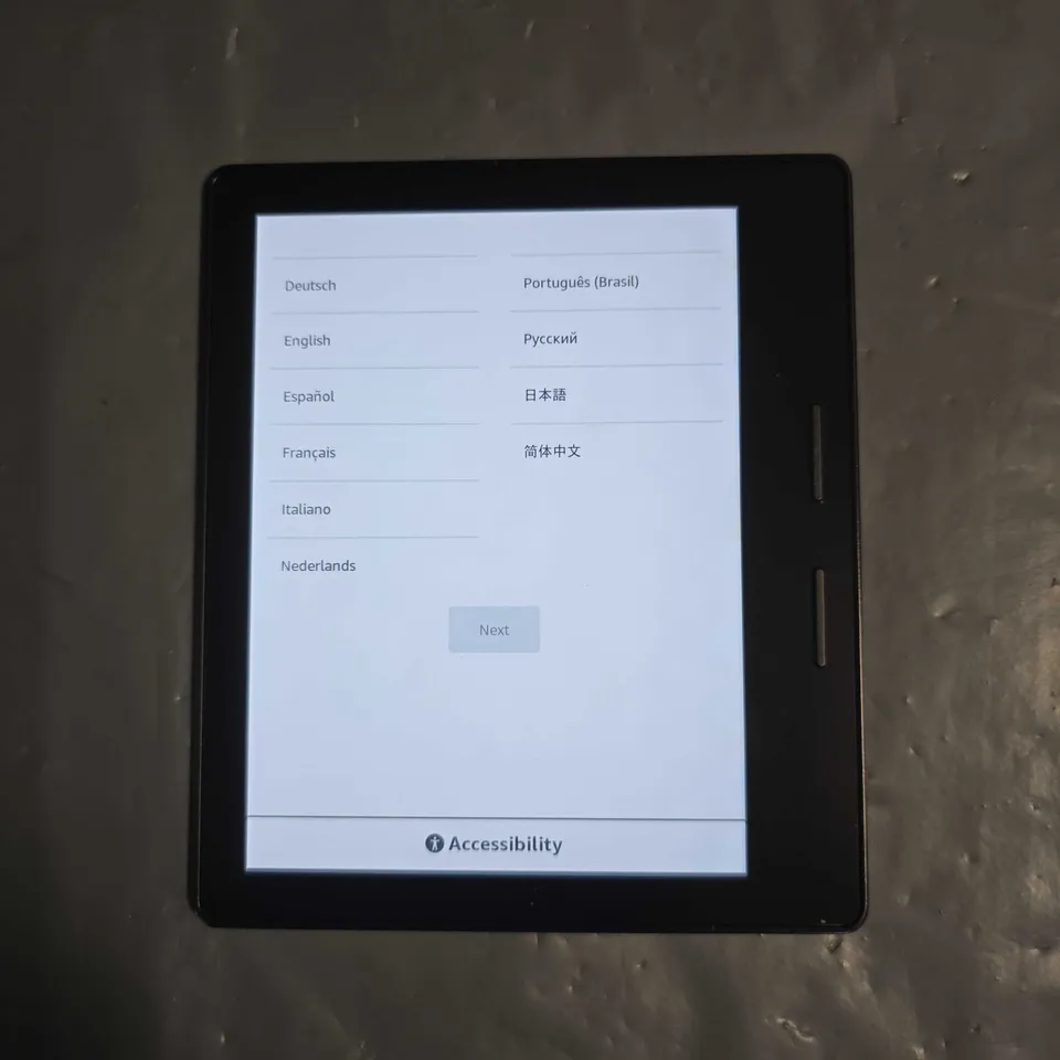 UNBOXED AMAZON KINDLE E-READER