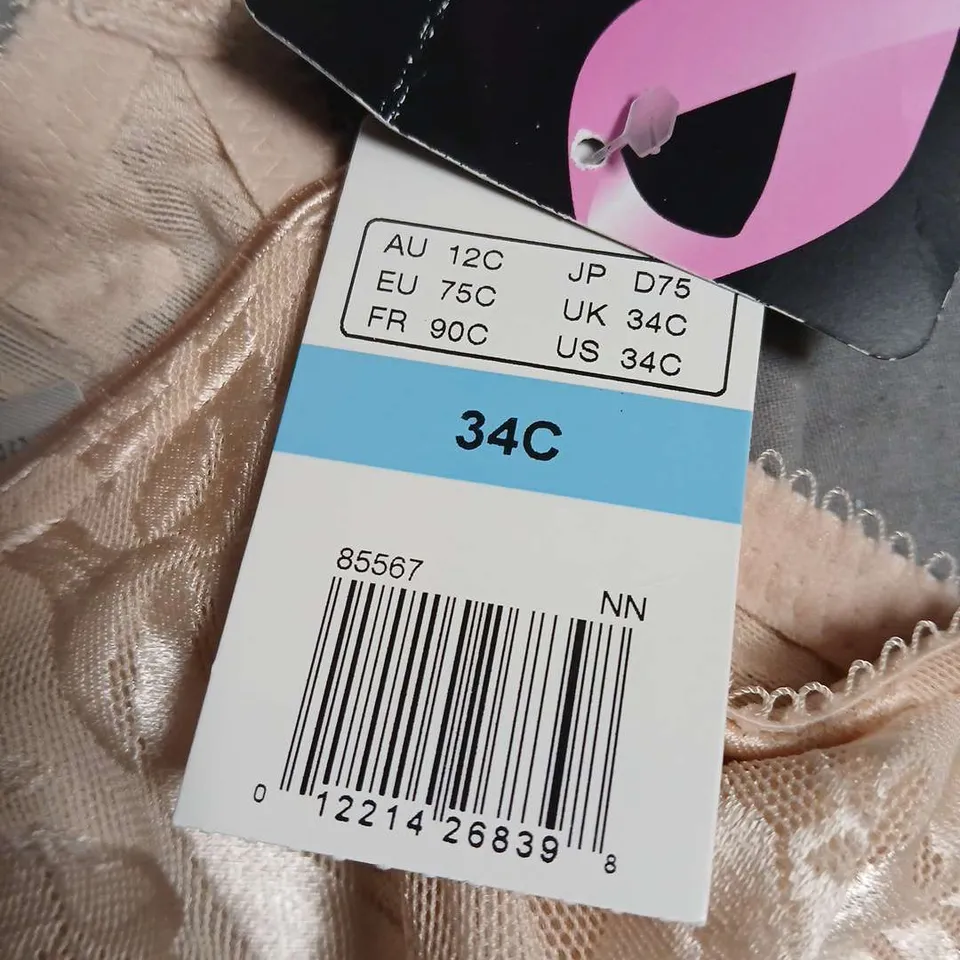 WACOAL THE AWARENESS BRA – NUDE, UK 34C, NEW WITH TAGS