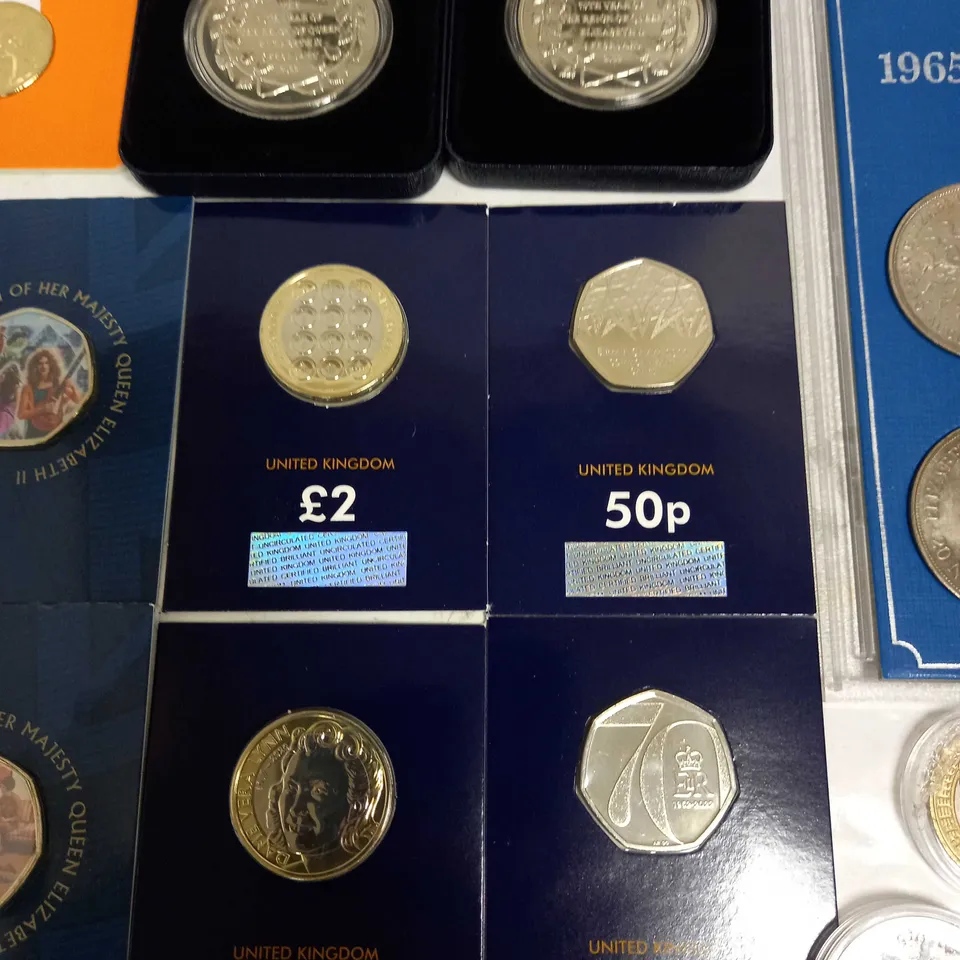 LOT OF 24 COLLECTIBLE COINS