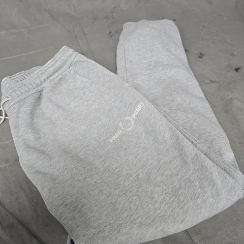 FRED PERRY GREY JOGGERS – SIZE M