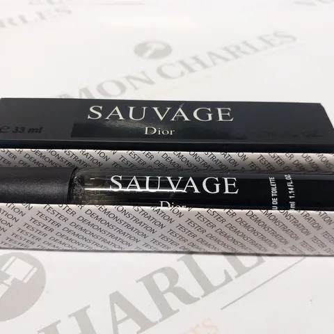 BOXED SAUVAGE DIOR EAU DE TOILETTE 33ML