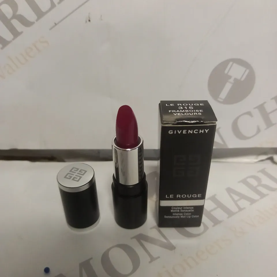 APPROXIMATELY 30 GIVENCHY LE ROUGE INTENSE COLOUR SENSUOUSLY MAT LIP COLOUR - 315 