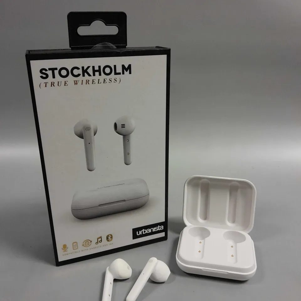 BOXED URBANISTA STOCKHOLM TRUE WIRELESS EARPHONES 