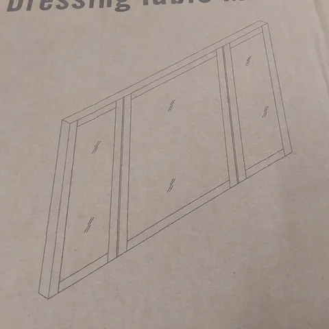 BOXED CHELSEA DRESSING TABLE MIRROR