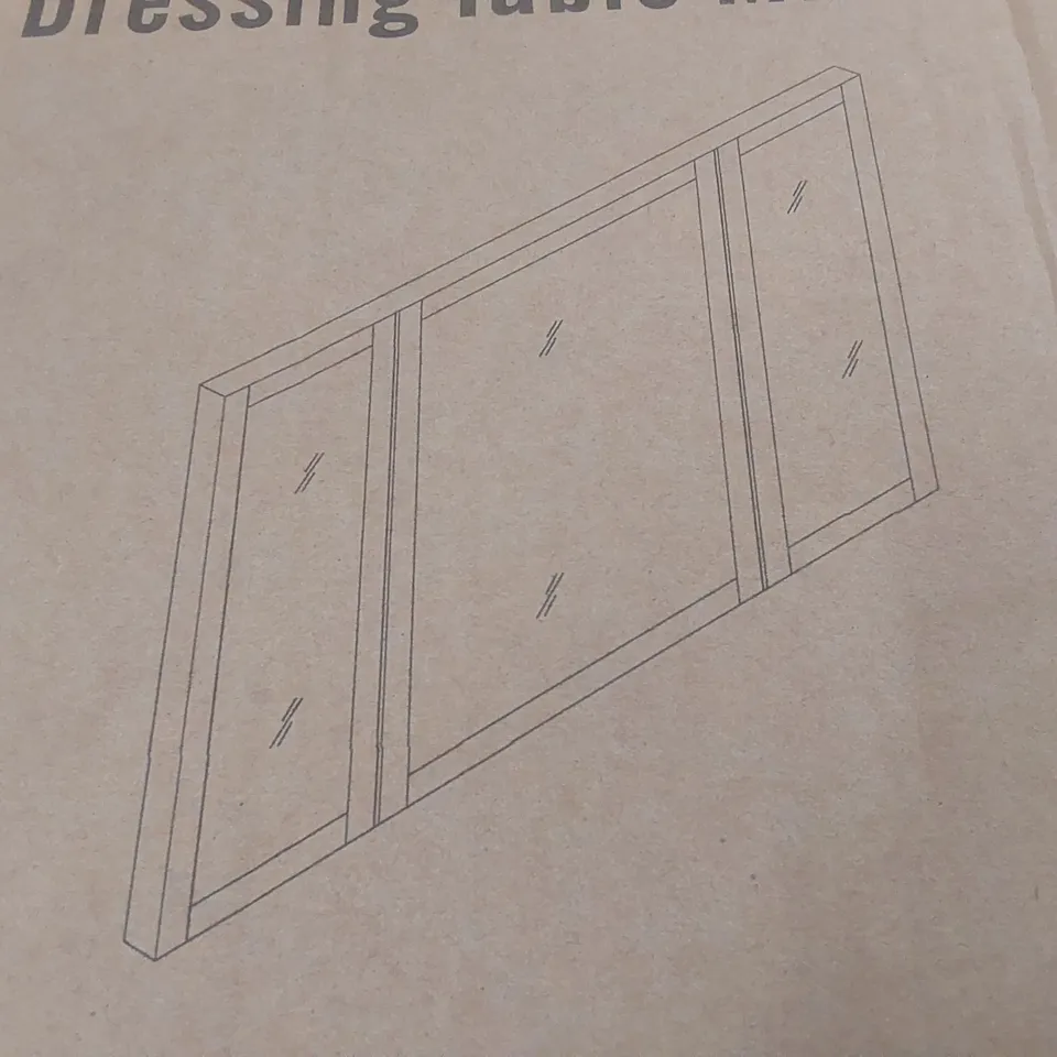 BOXED CHELSEA DRESSING TABLE MIRROR