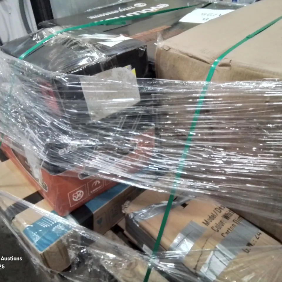 PALLET OF APPROXIMATELY 6 UNPROCESSED RAW RETURN HOUSEHOLD AND ELECTRICAL GOODS TO INCLUDE;