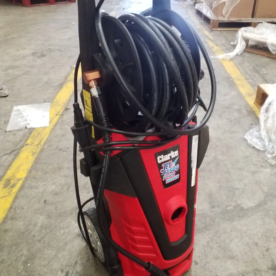 CLARKE JET 7500 2030PSI PRESSURE WASHER (230V)