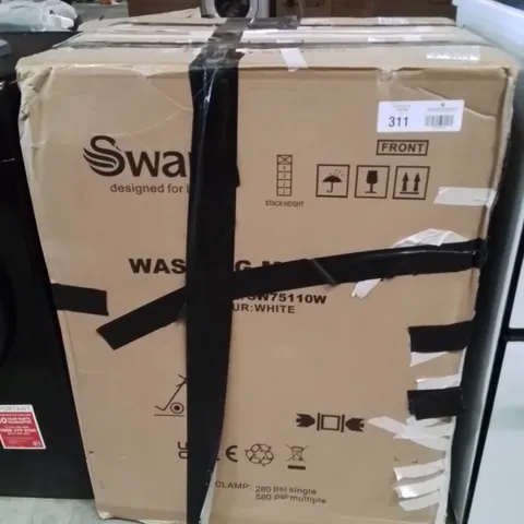 BOXED SWAN 7KG 1200 SPIN FREESTANDING WASHING MACHINE