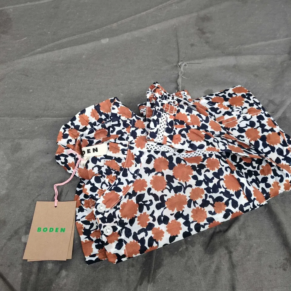 BODEN HELENA COTTON TOP – WOMEN'S FLORAL PRINT - 12