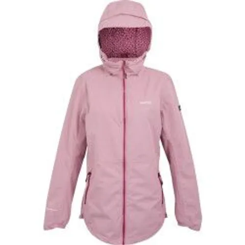 BRAND NEW REGATTA WOMEN'S HAMARA IV WATERPROOF JACKET IN LILAS - UK 26
