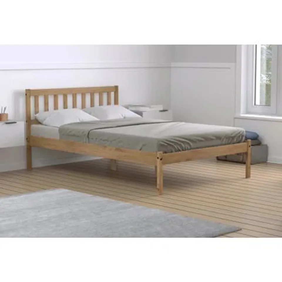 BOXED MAURESHA BED FRAME - SIZE UNSPECIFIED 