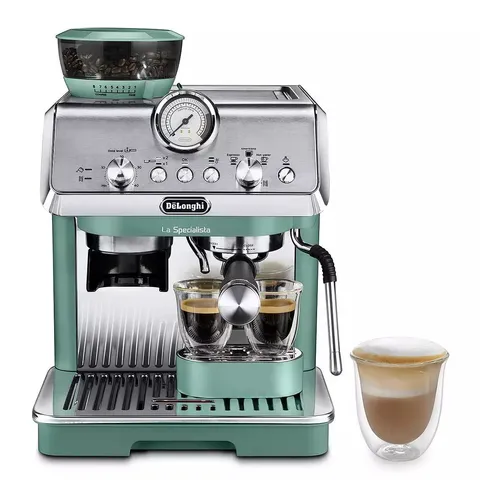 BOXED DELONGHI LA SPECIALISTA ARTE EC9155.GR MANUAL BEAN TO CUP COFFEE MACHINE – GREEN