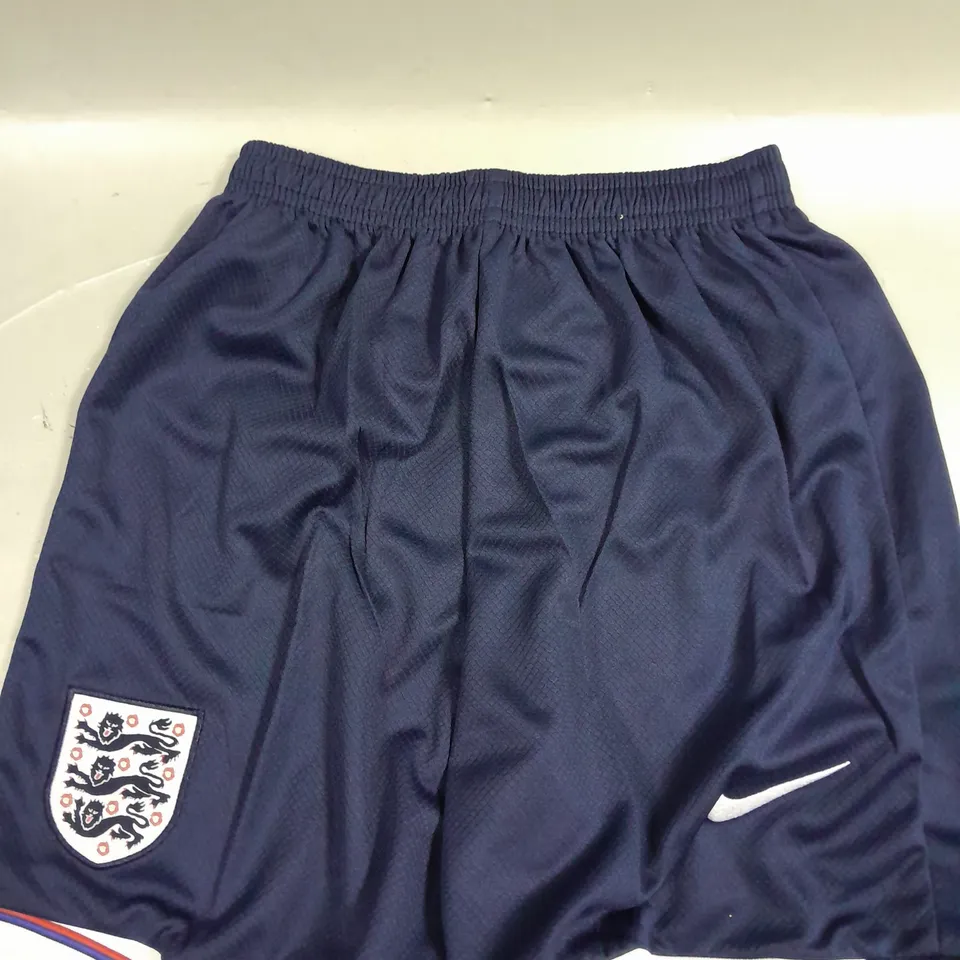 ENGLAND NATIONAL TEAM JERSEY SHORTS - SIZE UNSPECIFIED 