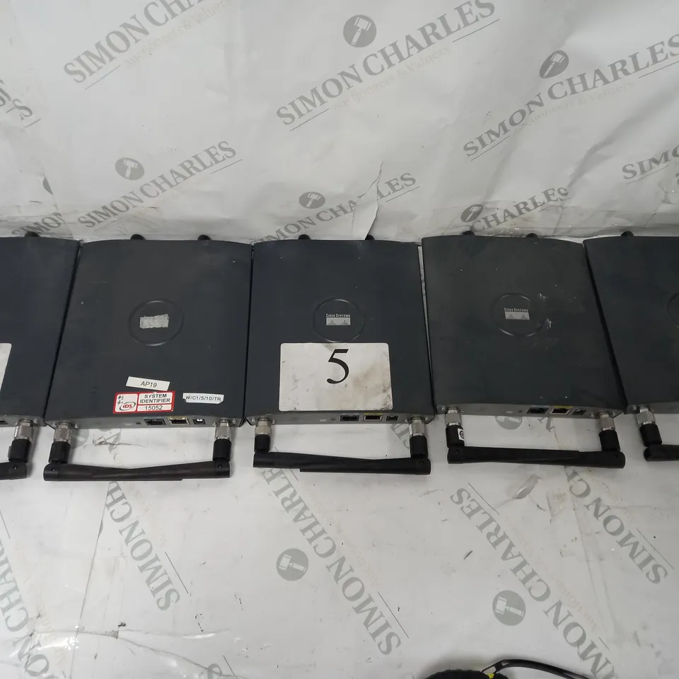 5 CISCO AIRONET 802 11a/b/g ACCESS POINTS