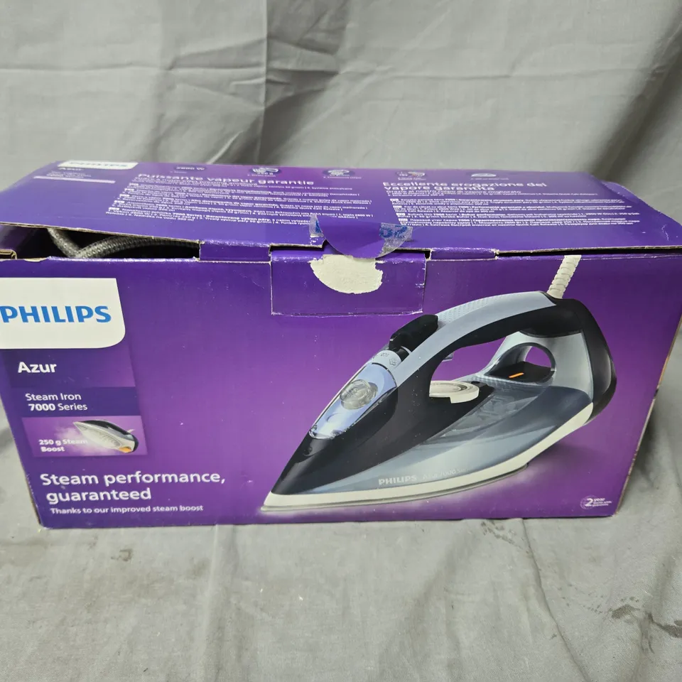 PHILIPS AZUR STEAM IRON 7000 SERIES