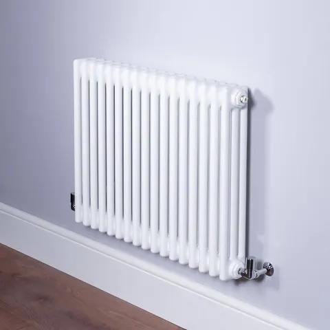BOXED HEAT VIDA VERONA 3 COLUMN TRADITIONAL RADIATOR - WHITE (1 BOX) H 60 x W 99 x D 10cm