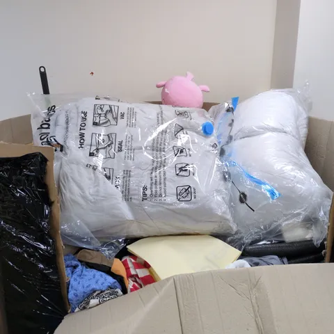 PALLLET TO CONTAIN A LARGE AMOUNT OF ASSORTED HOUSEHOLD ITEMS