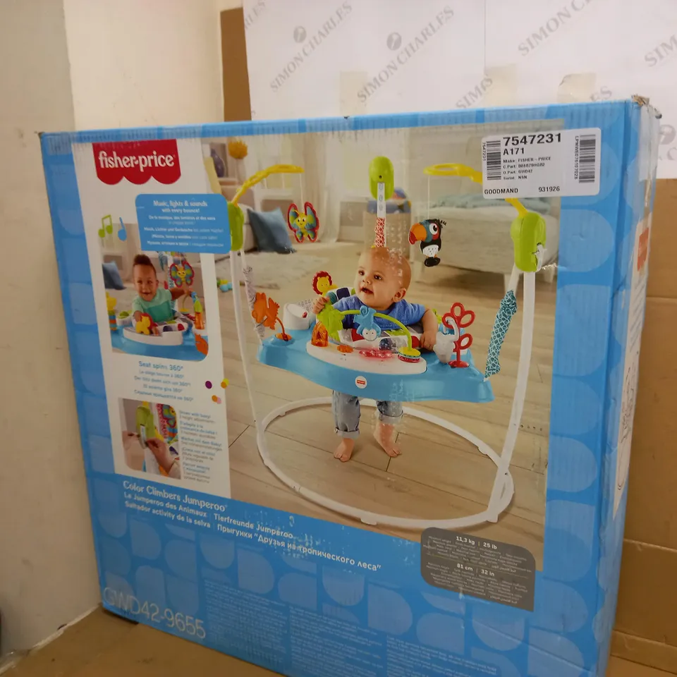 FISHER PRICE COLOUR CLIMBERS JUMPEROO