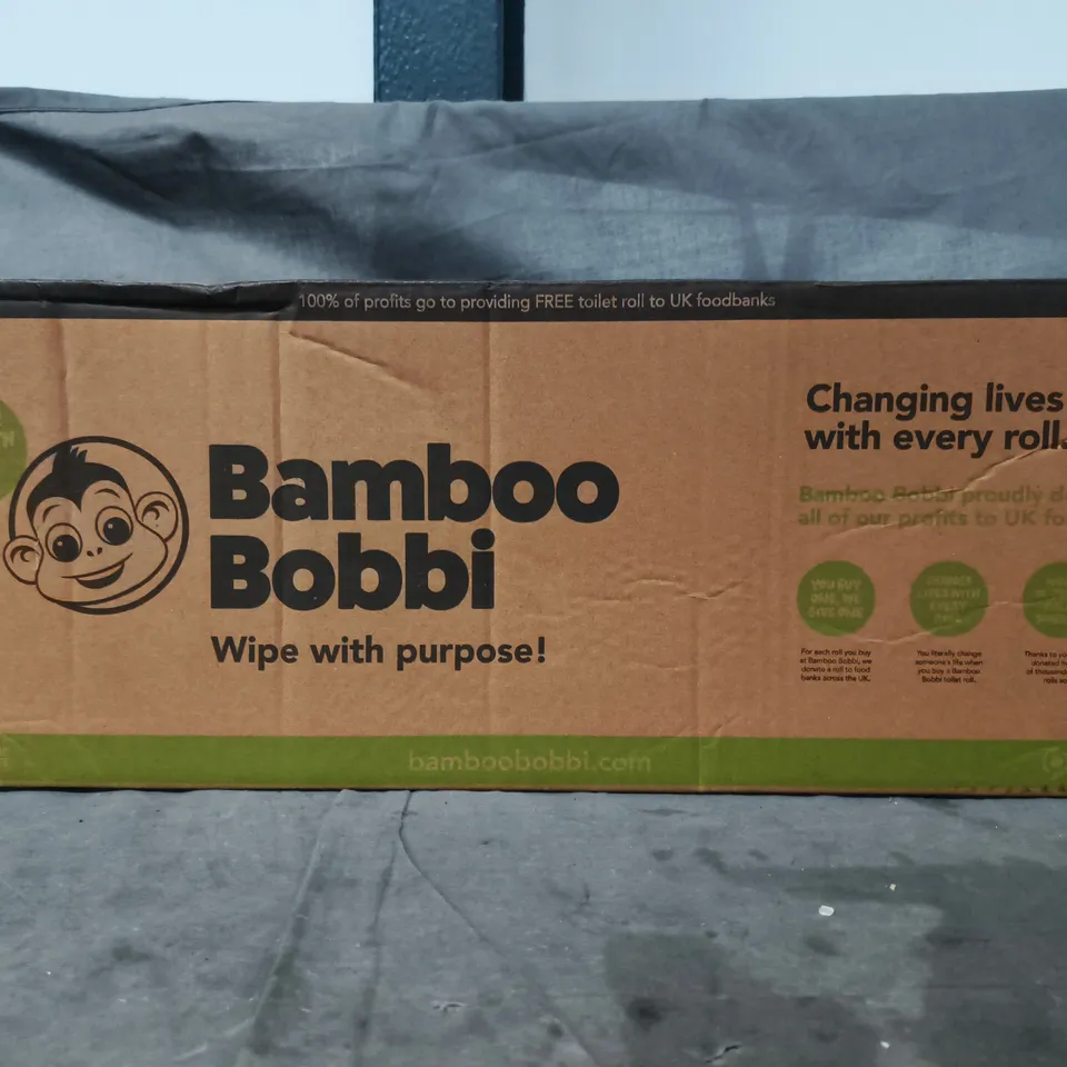 BAMBOO BOBBI BOX OF 24 NAKED ROLLS