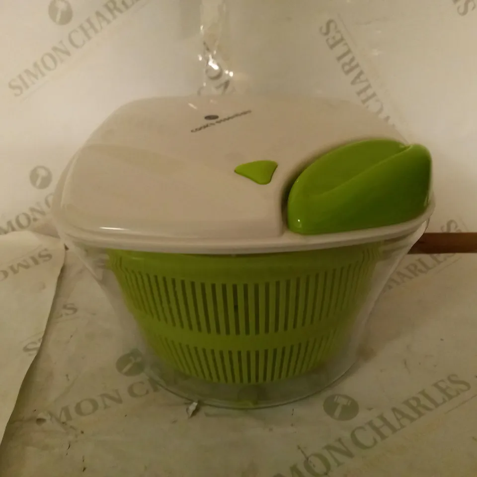 COOK'S ESSENTIALS PULL CORD SALAD SPINNER