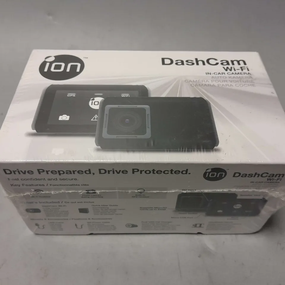 BOXED AND SEALED ION DASHCAM