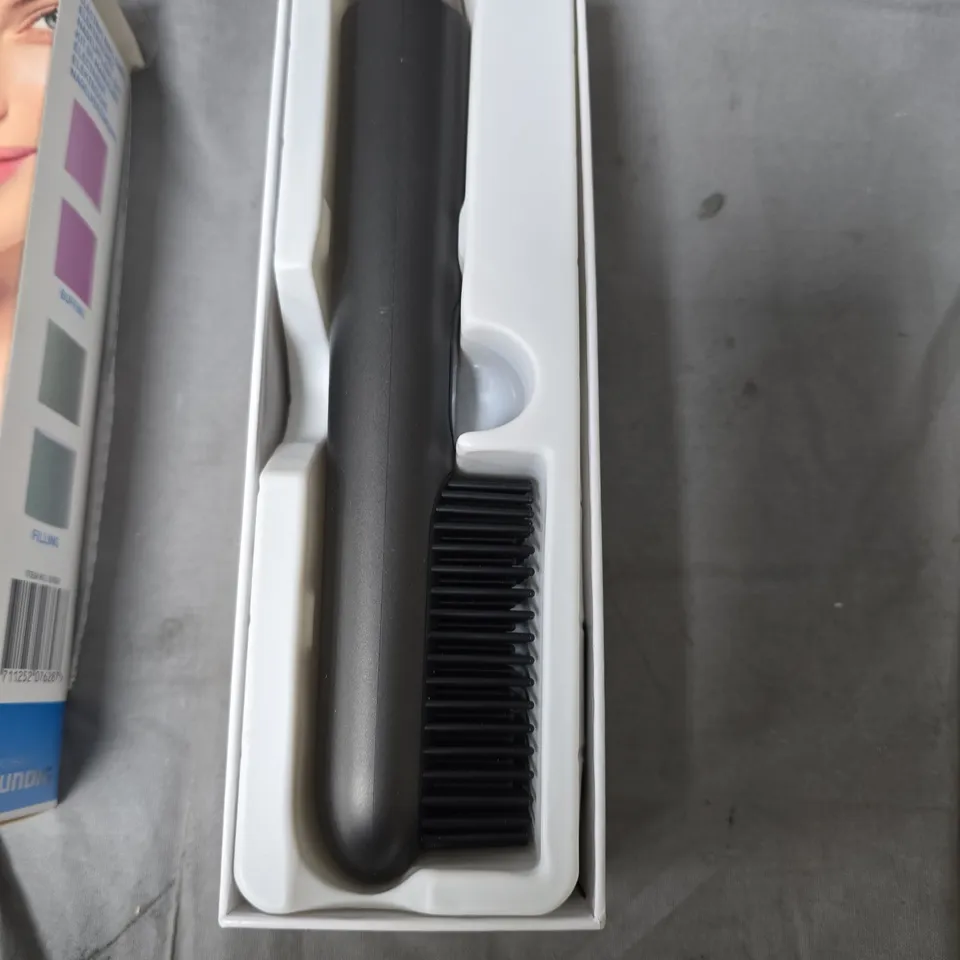 BOX OF APPROXIMATELY 7 ASSORTED ITEMS INCLUDING GRUNDIG ELECTRIC NAIL CARE KIT – PERSONAL MANICURE & PEDICURE 