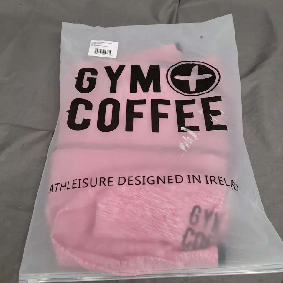 GYM+COFFEE WOMENS FLECK HOODIE SIZE S