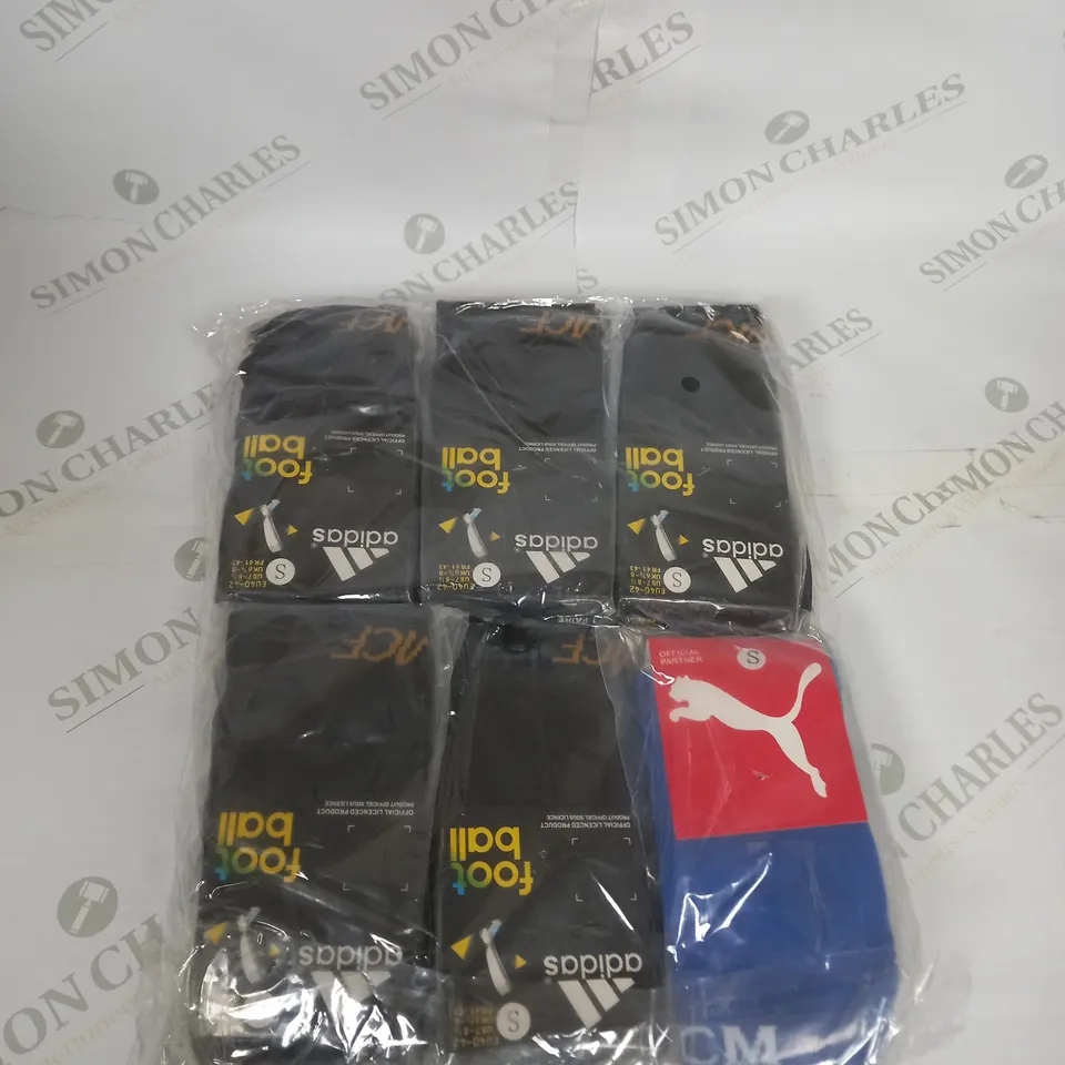 PACK OF 12 FOOTBALL SOCKS SIZE S