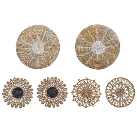 BOXED PINTANO HANDMADE BOHO OMAMENT WALL DECOR ON FABRIC (1 BOX)