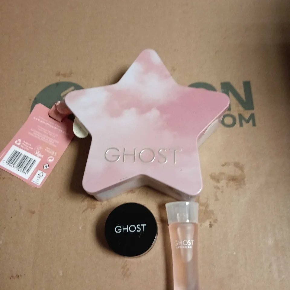 GHOST FRAGRANCE GIFT SET – STAR-SHAPED TIN WITH MINI PERFUME BOTTLE
