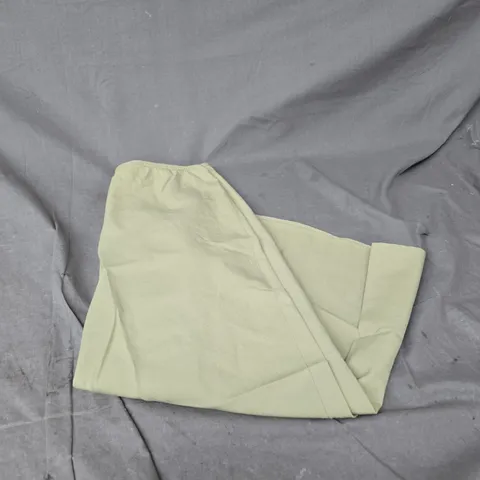 UNIQLO LINEN BLEND SKIRT IN GREEN SIZE S