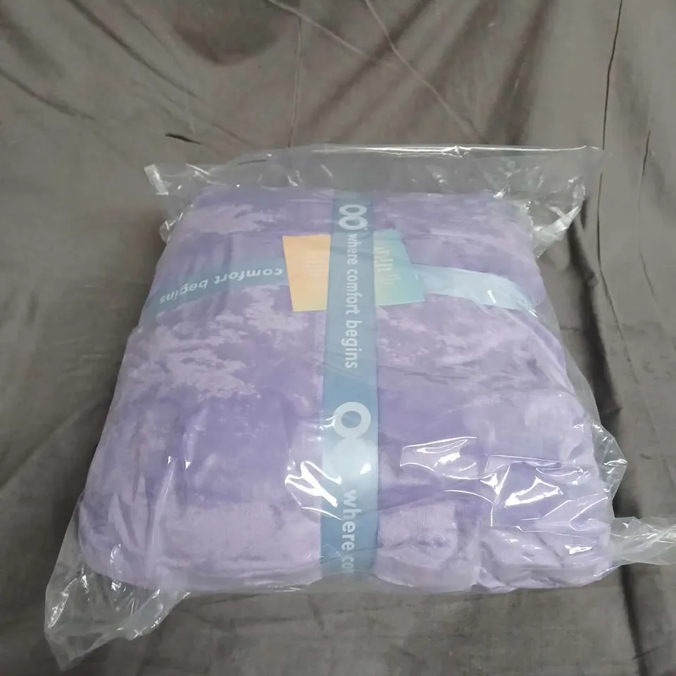 SEALED OODIE ADULT OVERSIZED HOODED BLANKET - PURPLE