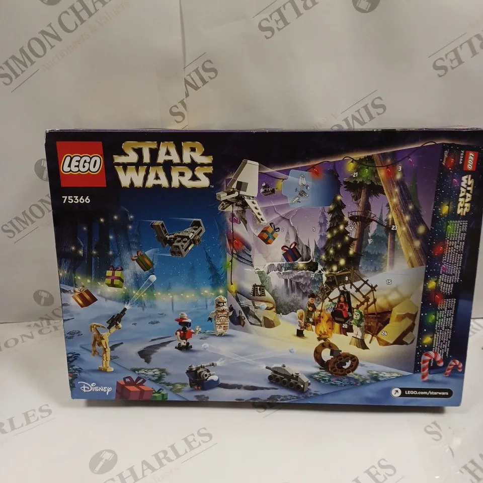 BOXED LEGO STAR WARS ADVENT CALENDAR - 75366 RRP £29.99