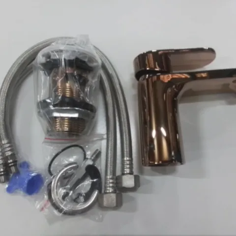 BOXED AS NEW CALYPSO ISPRA BASIN TAP IN ROSE GOLD