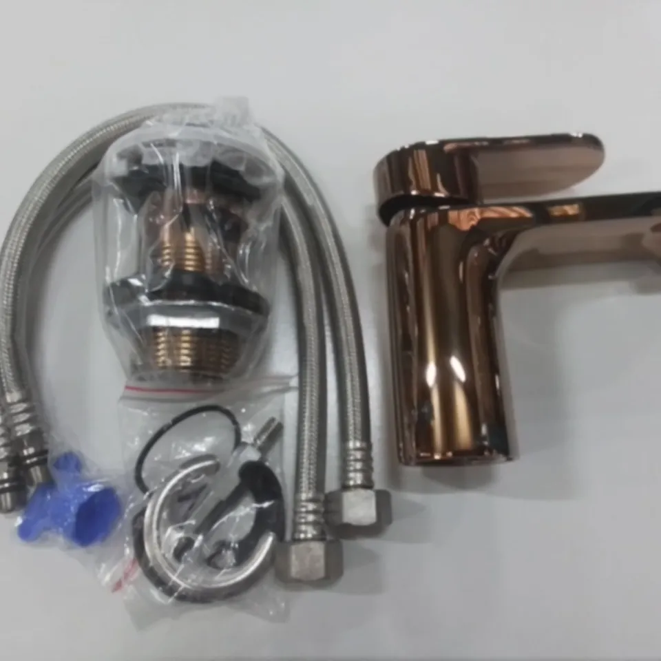 BOXED AS NEW CALYPSO ISPRA BASIN TAP IN ROSE GOLD 