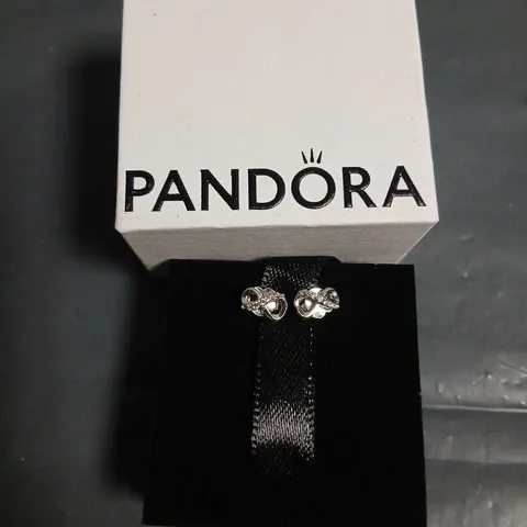 PANDORA SILVER RING WITH CRYSTAL STONES – BOXED