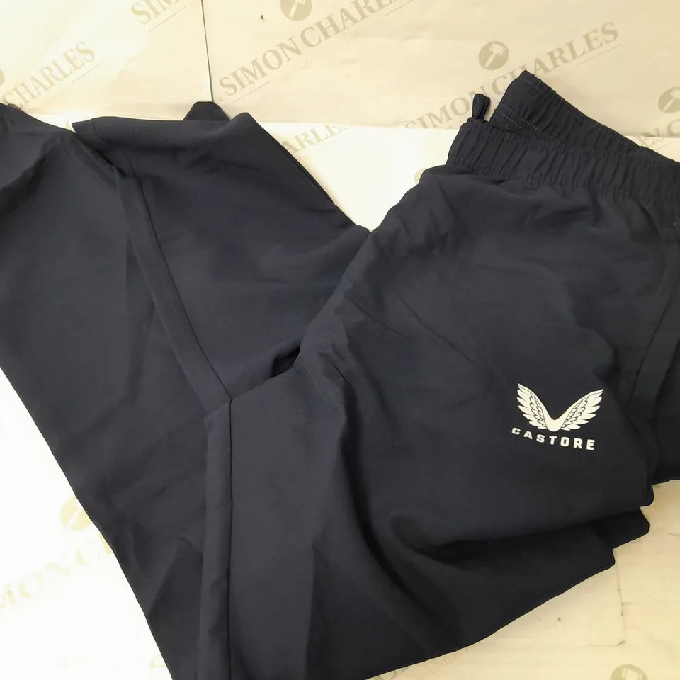 CASTORE TRACK PANTS IN NAVY - MEDIUM