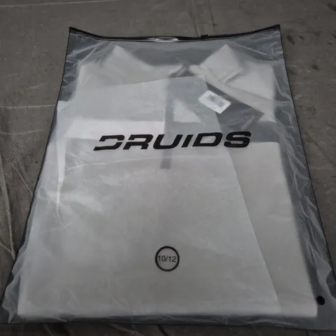 DRUIDS KIDS HALF-N-HALF MIDLAYER GREY, SIZE 10/12